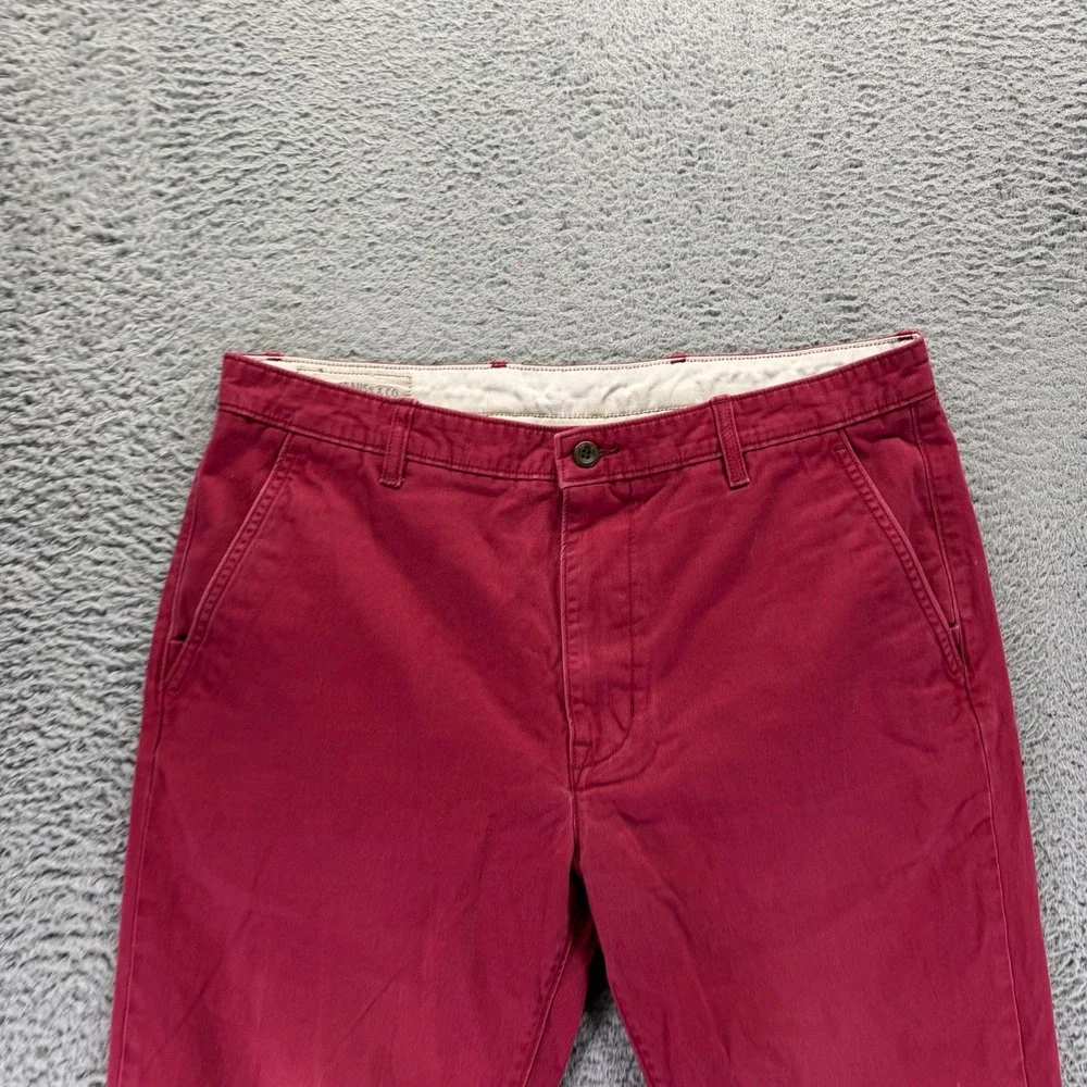 Levi's Pant Mens 36x30 Red Cotton Jogger Tapered Leg Streetwear Workwear Stretch